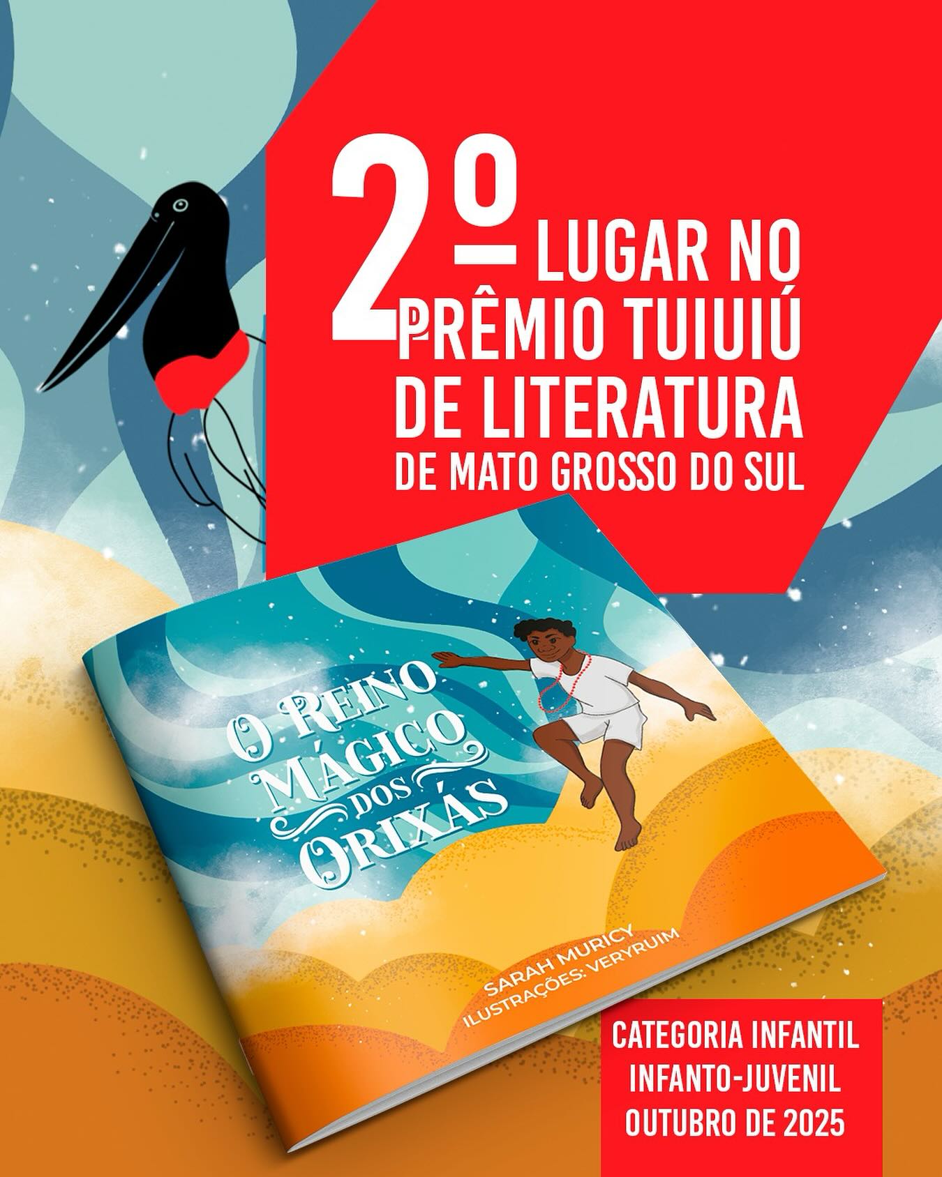 Sarah Muricy e a Força da Narrativa Afrocentrada Conquistam o 2º Lugar no Prêmio Tuiuiú